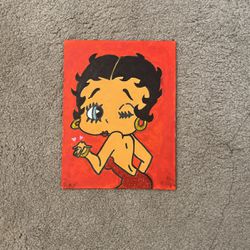 Betty Boop Painting 