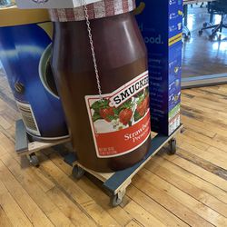 Huge Smuckers Jelly Stand 
