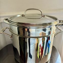 Cuisinart Chefs Classic 12 Quart Pasta Steamer Set