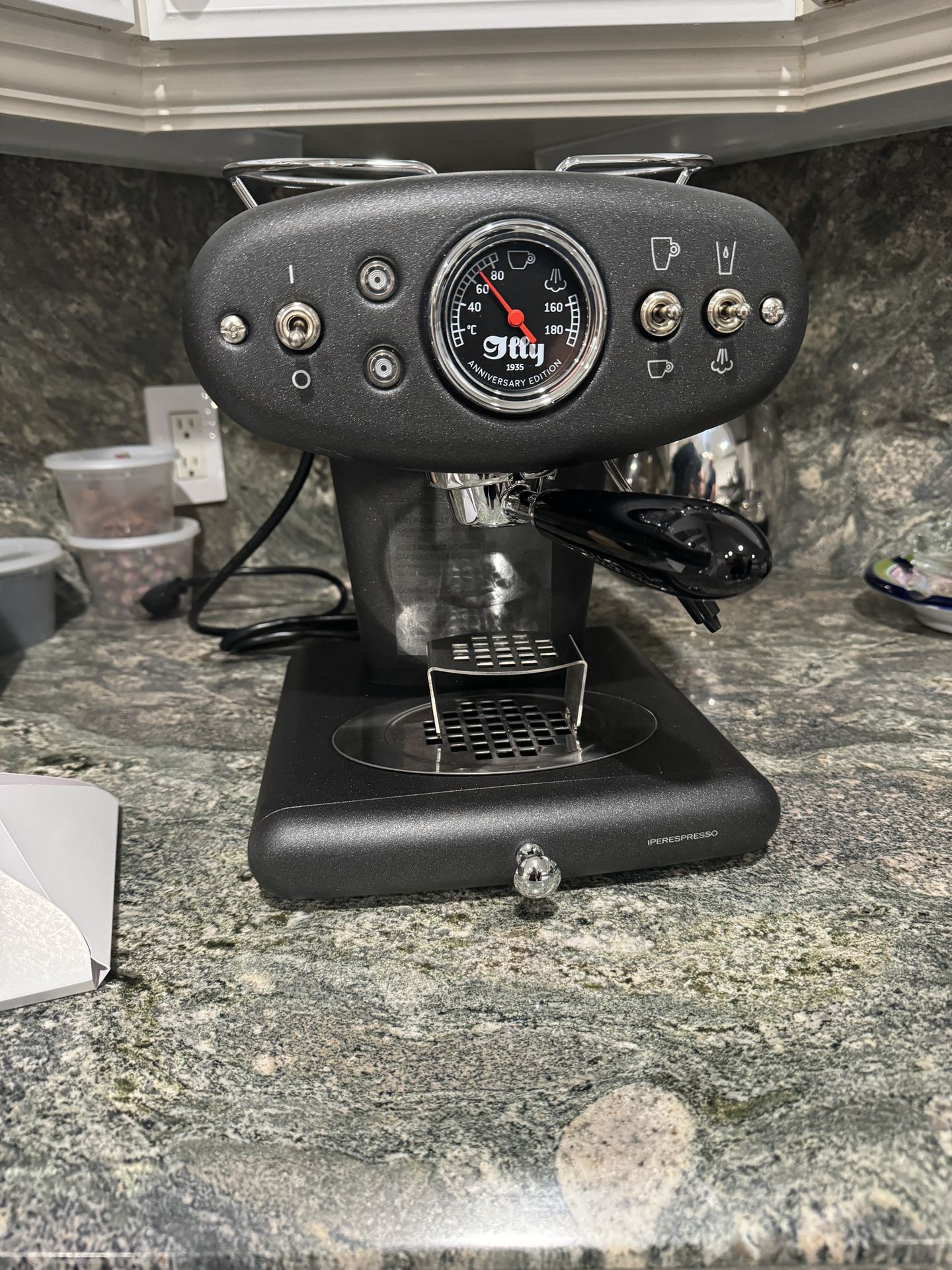 Price Drop 50% Off Illy X1 Anniversary ESE & Ground Espresso Machine, Black, Model 60514
