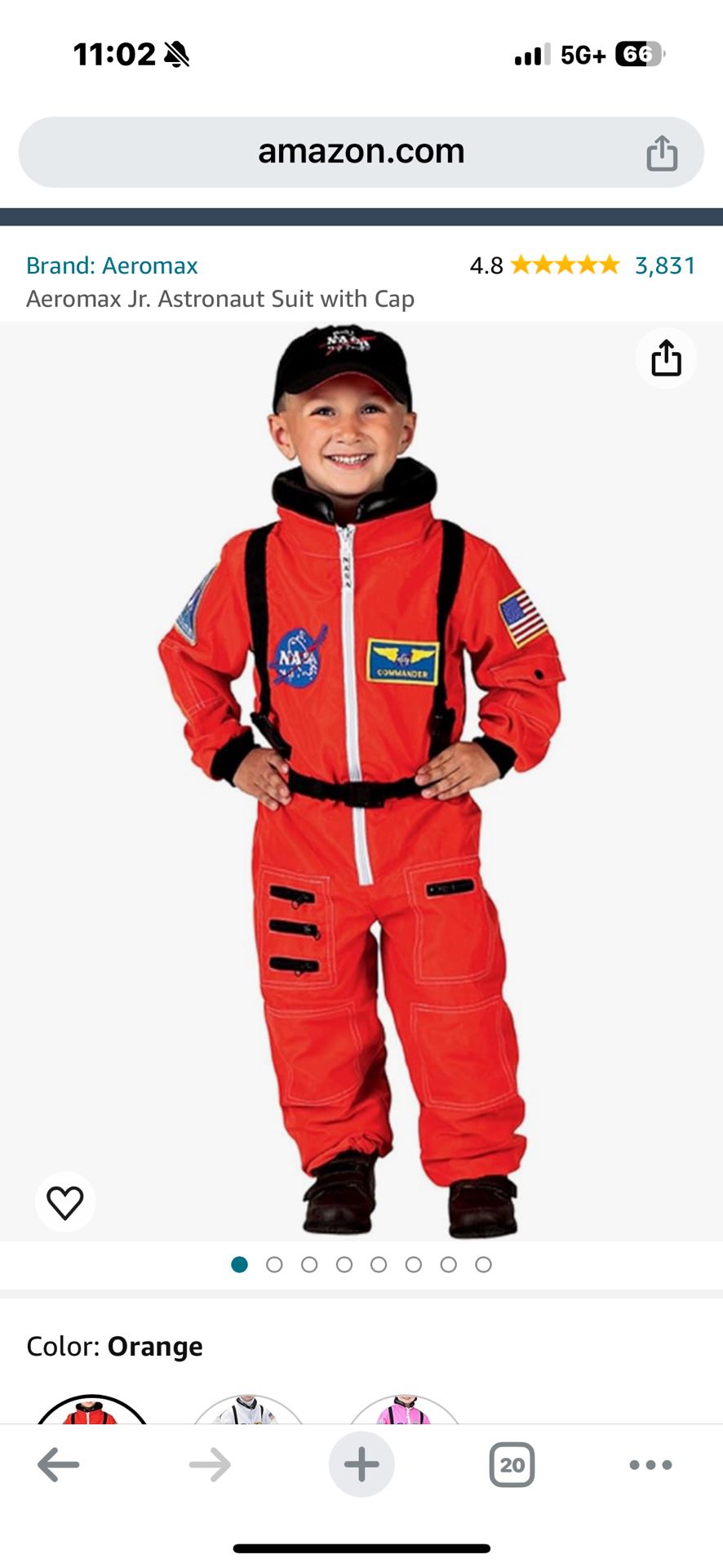 NASA Kids Space Suit