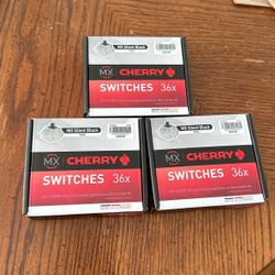 MX silent Black RGB Switches