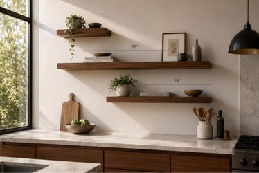 Floating shelves 3 piece set