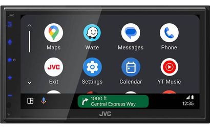 JVC 7" stereo screen no disc player (KW-M690BW) 
