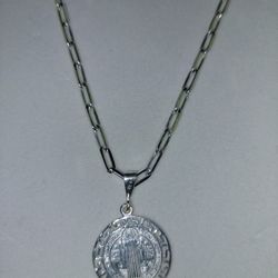 New Siver 925 Chain With Pendant 