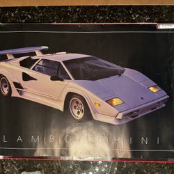 Vintage Ferrari Porsche And Lamborghini Posters