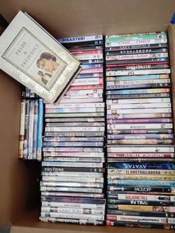 Box Full of DVD's 180 total