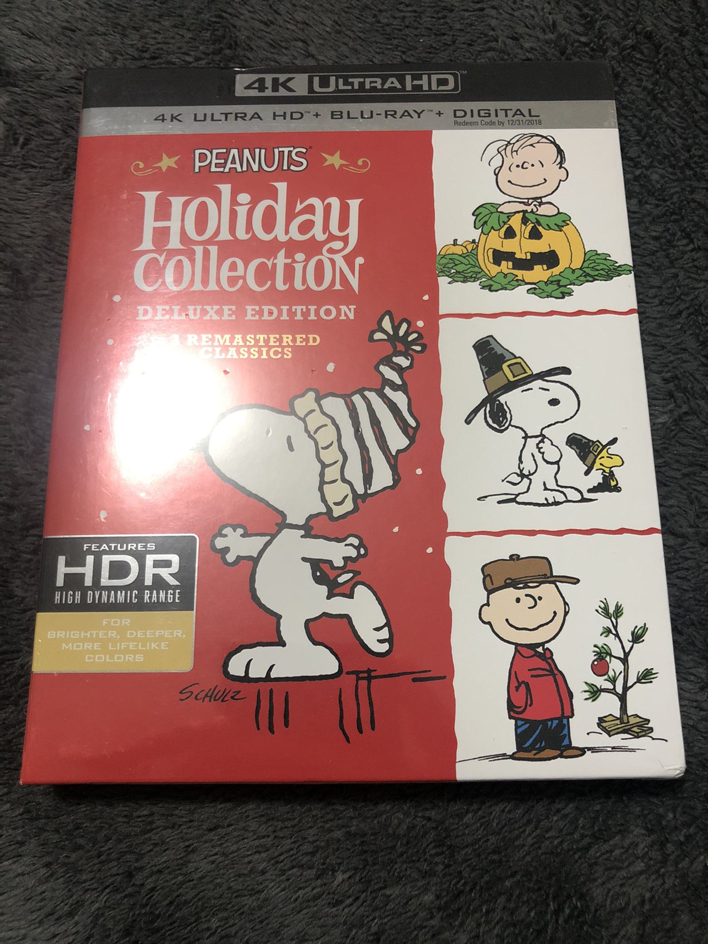 Peanuts Holiday Collection Deluxe Edition 4K Blu Ray