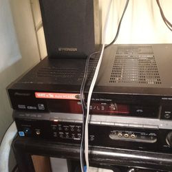 Pioneer Receiver & Speaker 