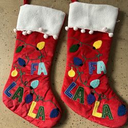 CHRISTMAS STOCKINGS BOTH FOR $5