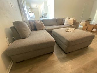 Gray Sectional Sofa - MAKE AN OFFER