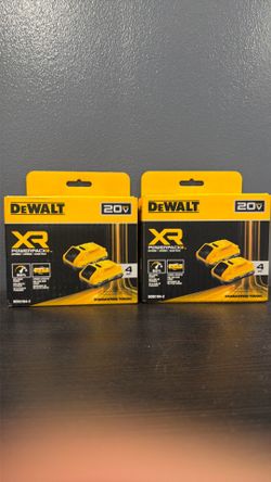 DEWALT 20 -Volt 2 -Pack Battery ( 4.0 Ah 4.0 Ah Lithium-ion )