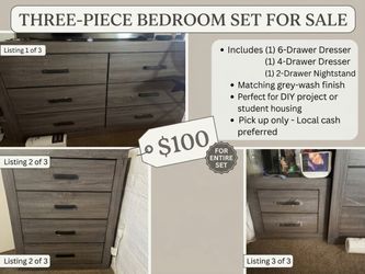 Bedroom set