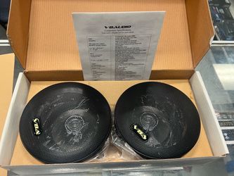 5.25” V8 Audio Car Speakers Pair in Box