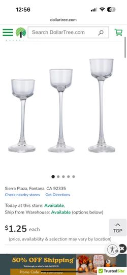 Tea light holders used for wedding tables