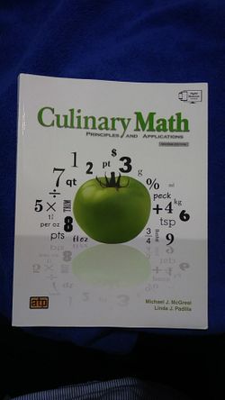 Culinary math