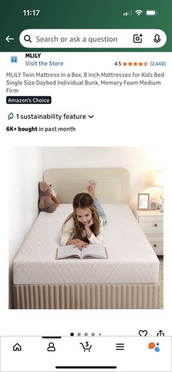 New Twin Mattress From Amazon