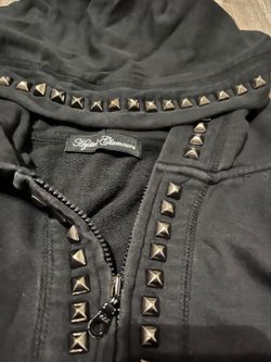 HYSTERIC GLAMOUR studded zip up