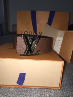 Louis Vuitton belt & wing-tip combo