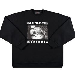 Supreme x Hysteric Glamour Crewneck - Black
