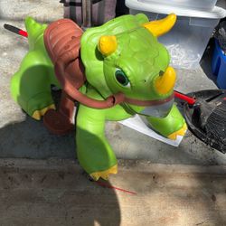 Robot Triceratops Ride