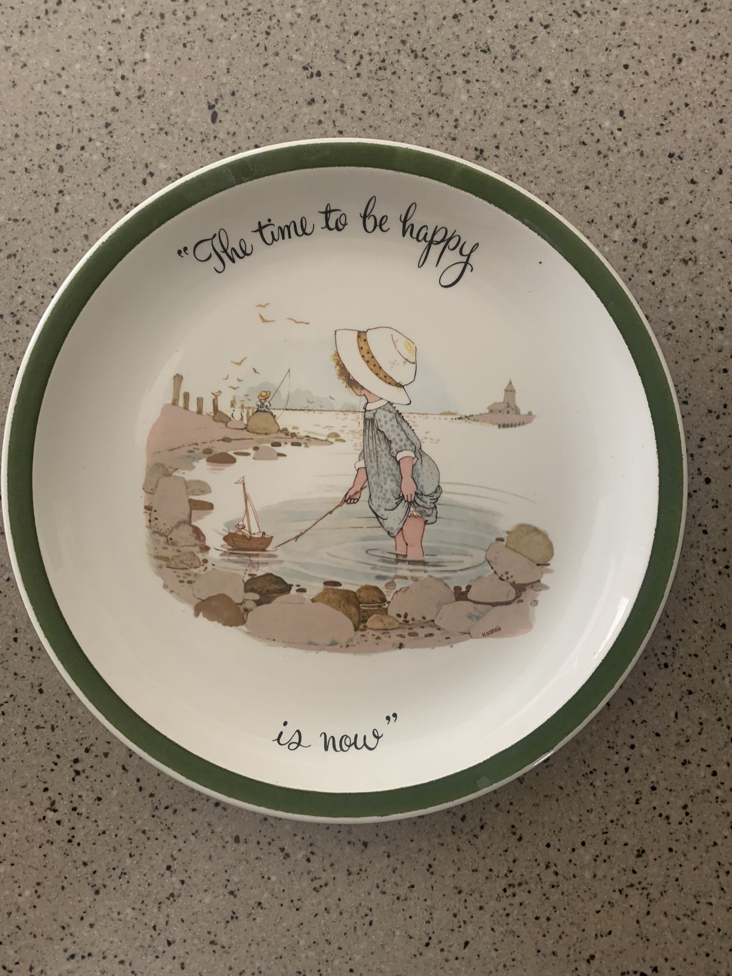 1972 Holly Hobbie Plate