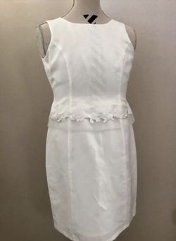 NWOT White Summer Dress Size 12
