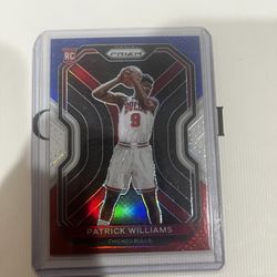 Patrick Williams Prism Red/white/blue Rookie
