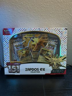 Pokémon 151 Zapdos EX collection