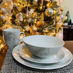 Tableware Set Of 12 (Missing One Bowl)