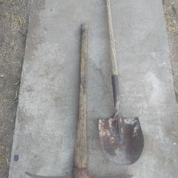 Pick Axe & Shovel