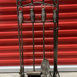 Metal Fire Poker Set