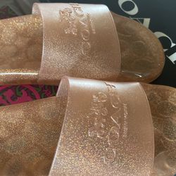 Coach Rubber Slides