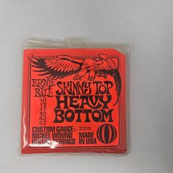 Ernie Ball SKINNY TOP HEAVY BOTTOM SLINKY NICKEL WOUND ELECTRIC GUITAR