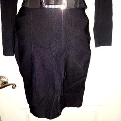 Black Pencil Skirt New