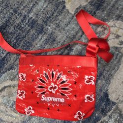 Supreme Bandana Tarp Side Bag