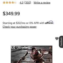 32" and 27" monitors