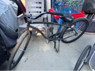 Beach cruiser bike