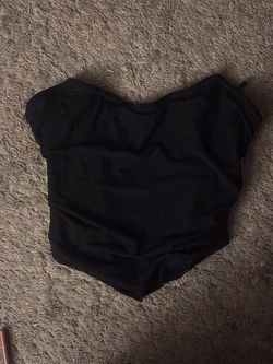 Black corset top (M)