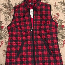 Women’s Red Vest 