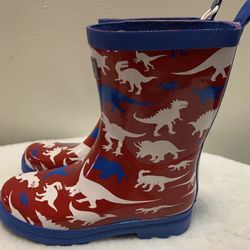Brand new Hatley boys size 3 dinosaur rain boots