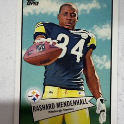 2010 Topps 1952 Bowman Rashard Mendenhall Pittsburgh Steelers #52B-46