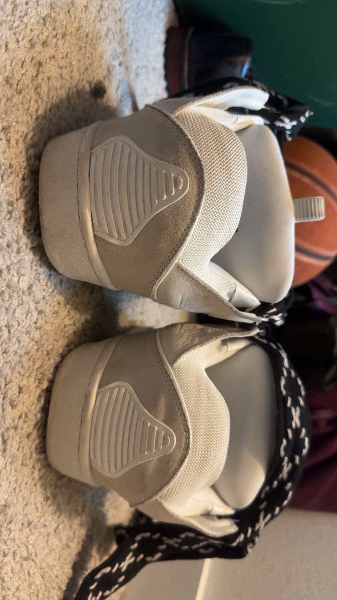 lanvin curb white black