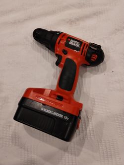 Black & Decker CD18SR 18V Cordless Drill