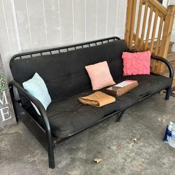 Futon with mattress