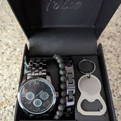 Watch And Bracelet Set