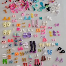Lot Of Mix Shoes Doll Barbie Ken Rainbow Disney LOLPair 81pcs And Single +100pcs