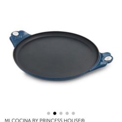comal de hierro forjado redondo