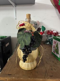 Wine Bottle Decoration Lights Up