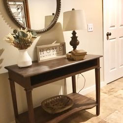 Beautiful  Solid Wood. Entry/ Console Table